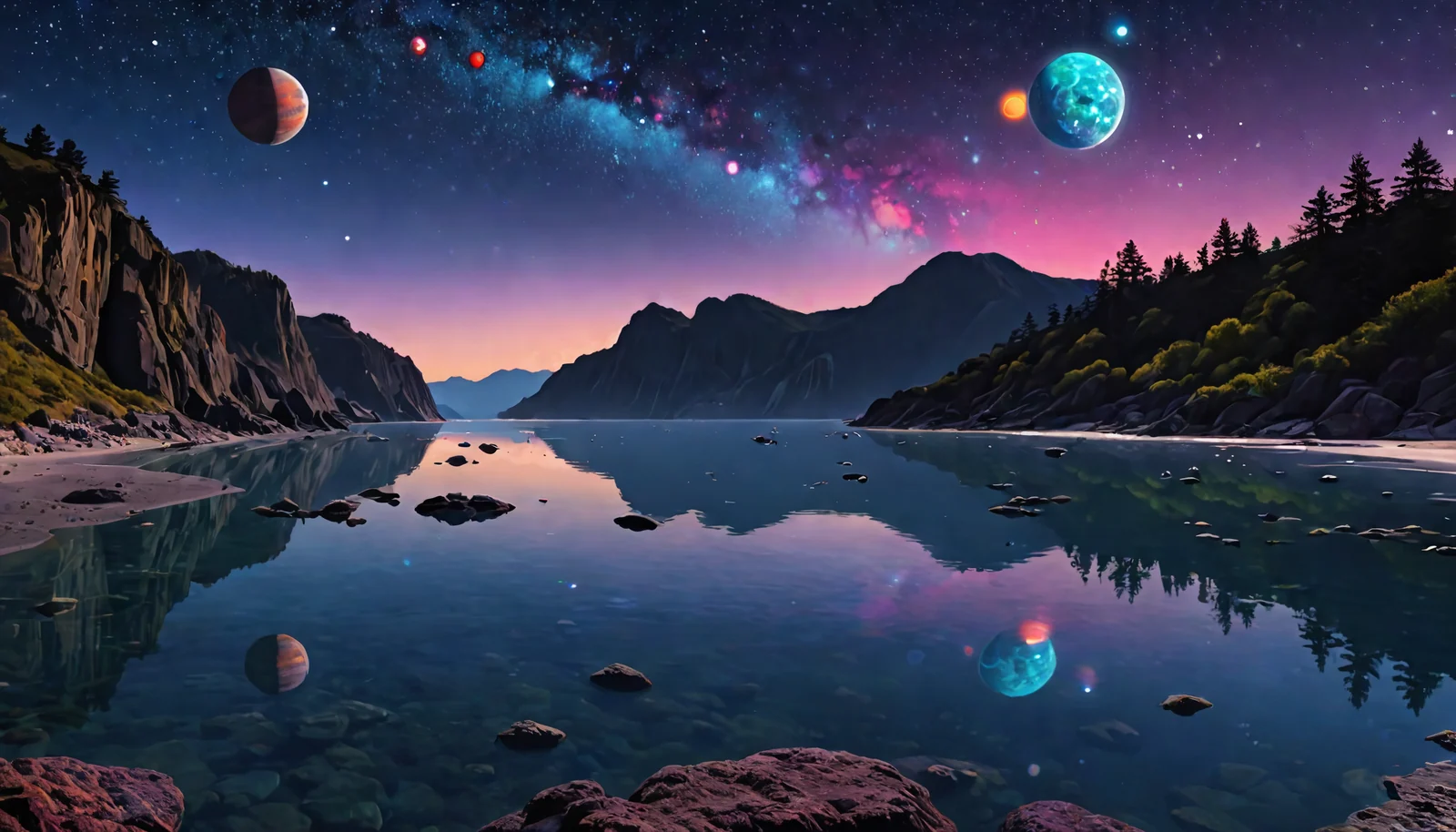 Twin Worlds: Ambient Downtempo for Winding Down