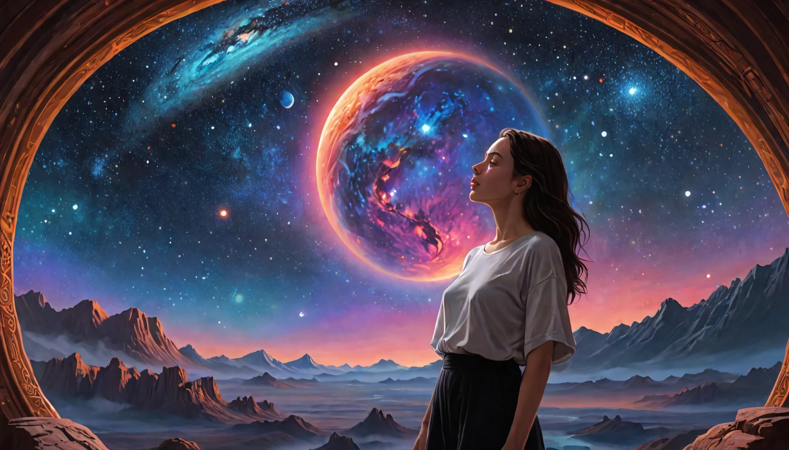 Galaxy Gaze: Ambient Electronica for Quiet Study