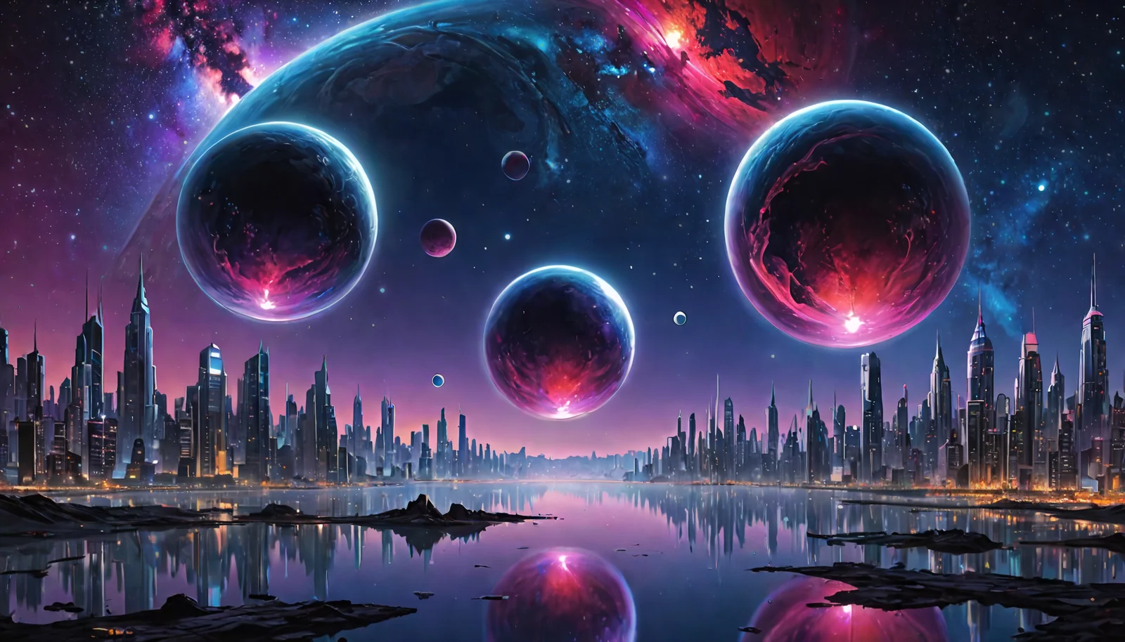 Crimson Spheres: Ambient Downtempo for Calm Nights