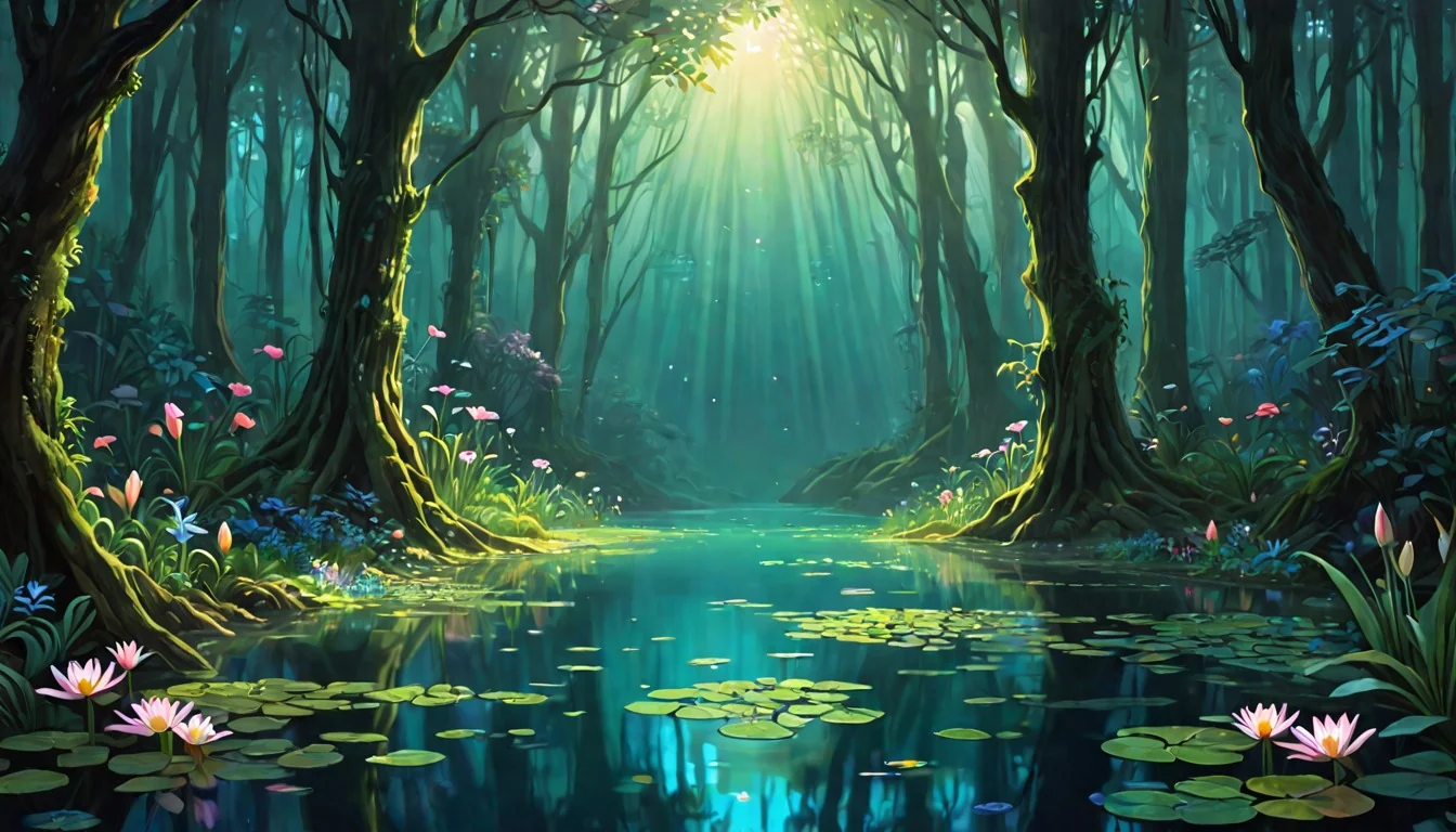 Enchanted Glade: Ambient Chill for Homework