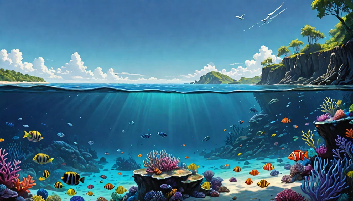 Undersea Garden: Chill Ambient for Exam Prep