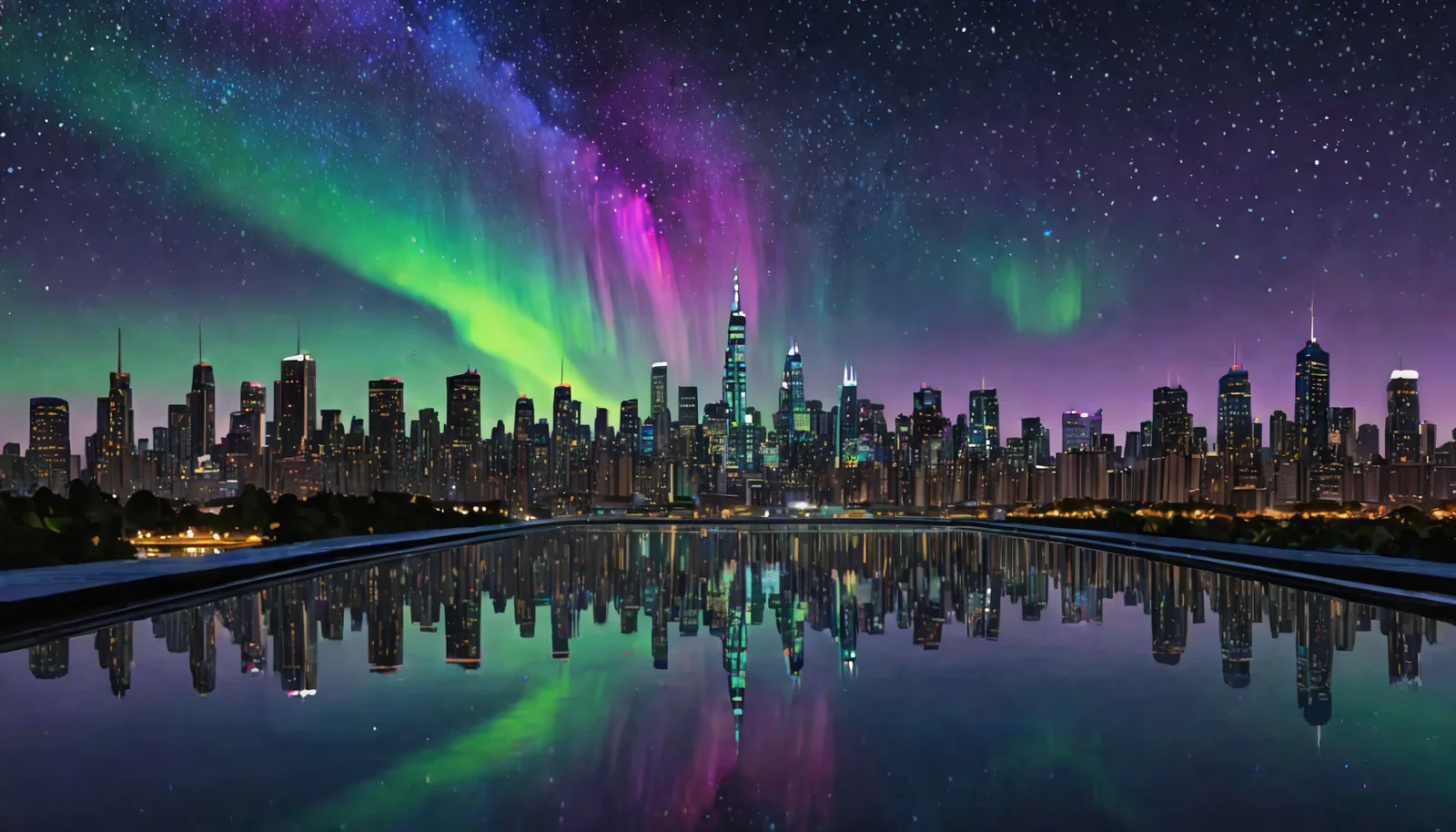 Borealis City: Driving Trance for Late Hours
