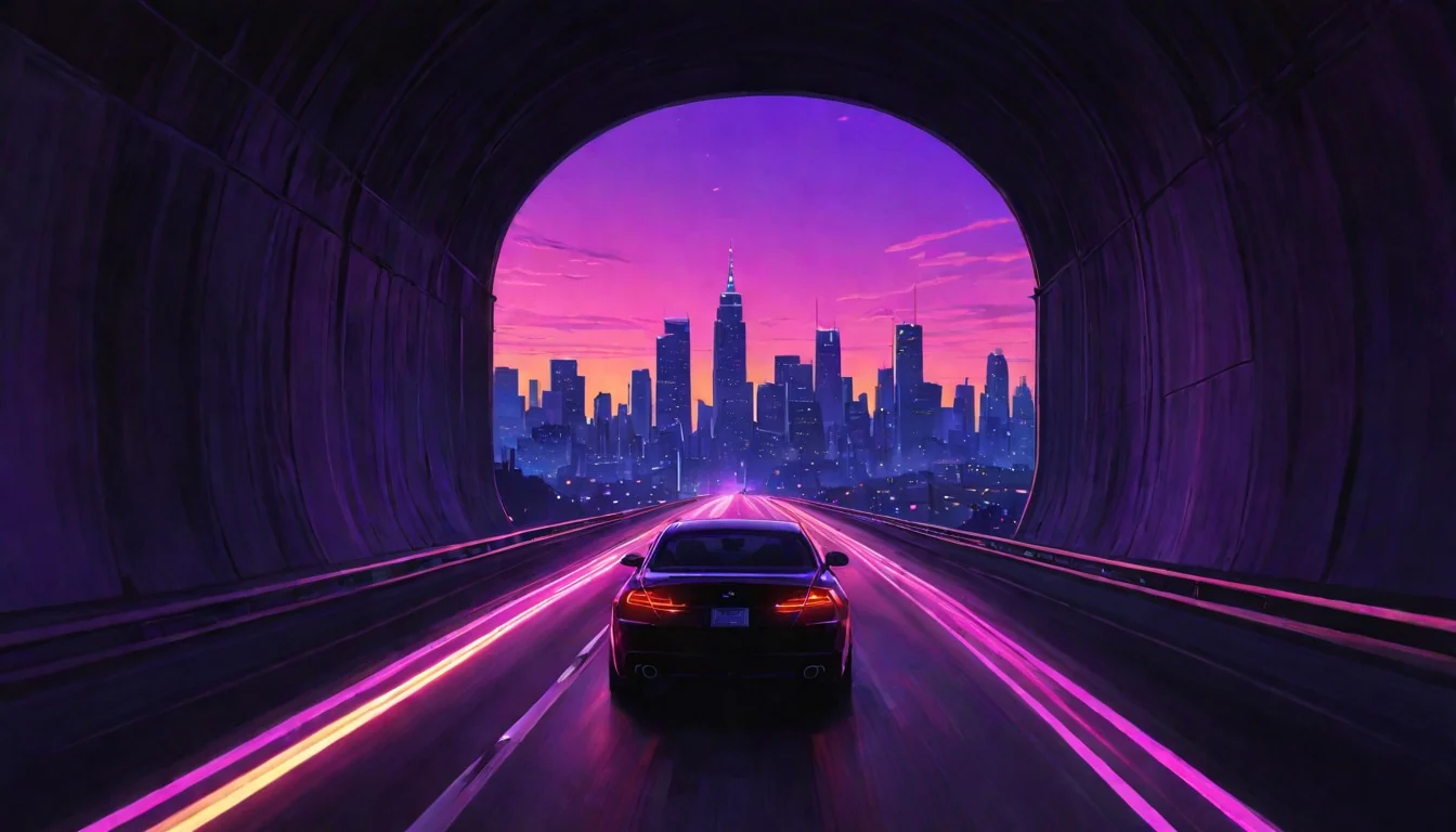 Tunnel Exit: Chill Synthwave na nocne autostrady