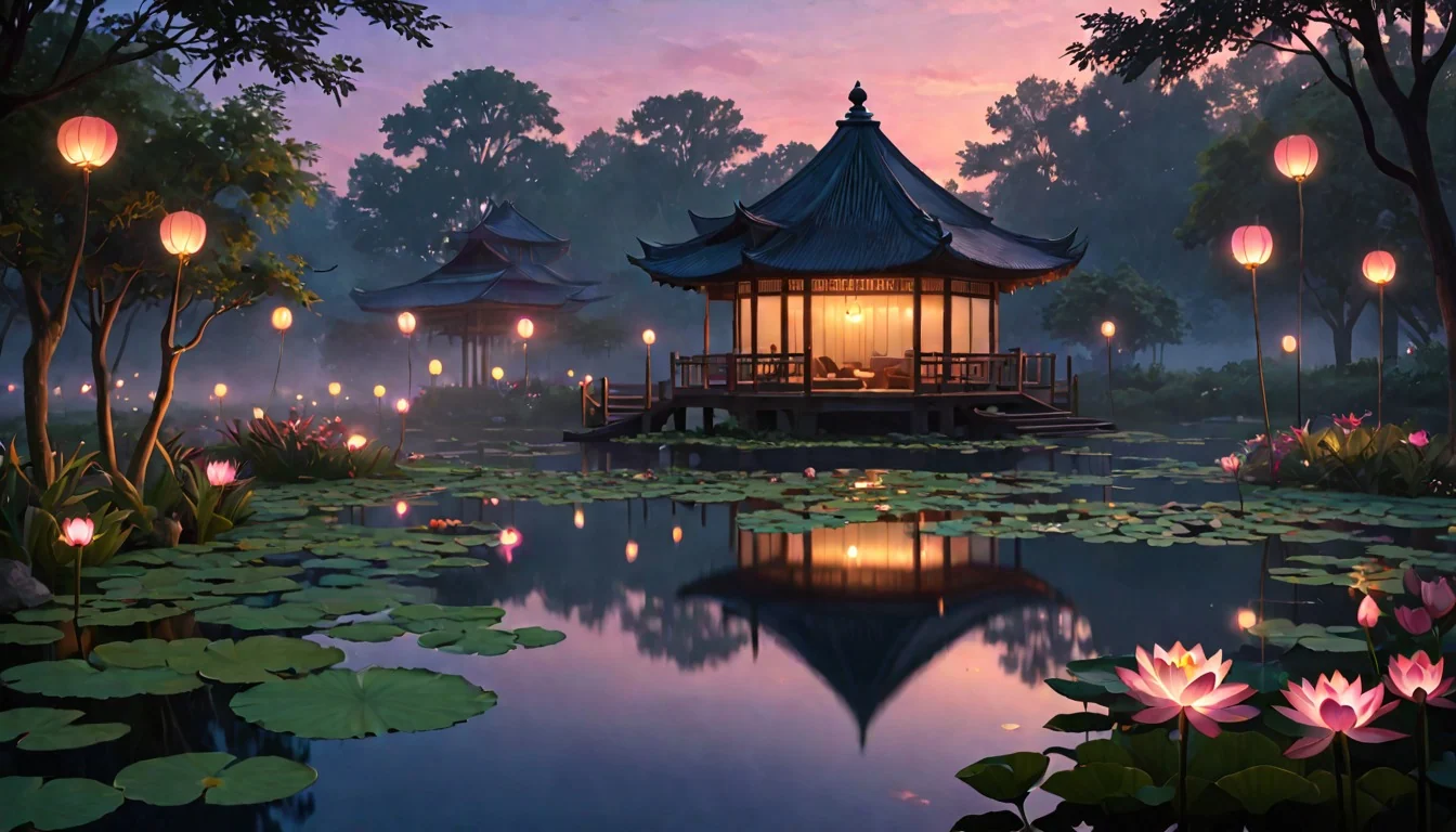 Lotus Pond: Chill Ambient na relaks