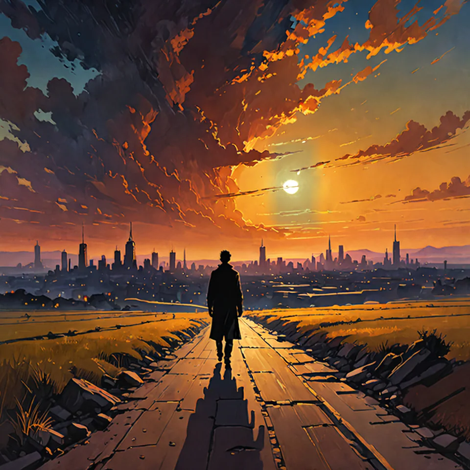 Desert Fire, Synthwave by Dr.DIO