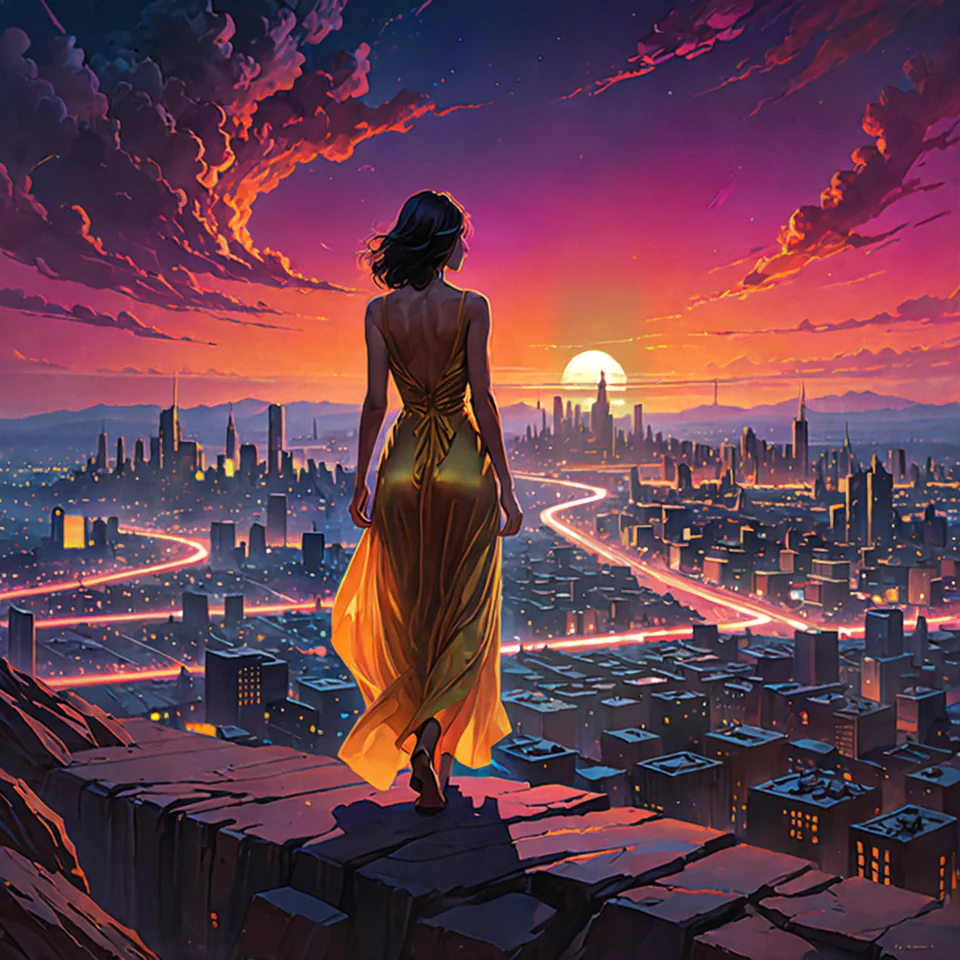 Sunrise Dunes, Synthwave by Dr.DIO