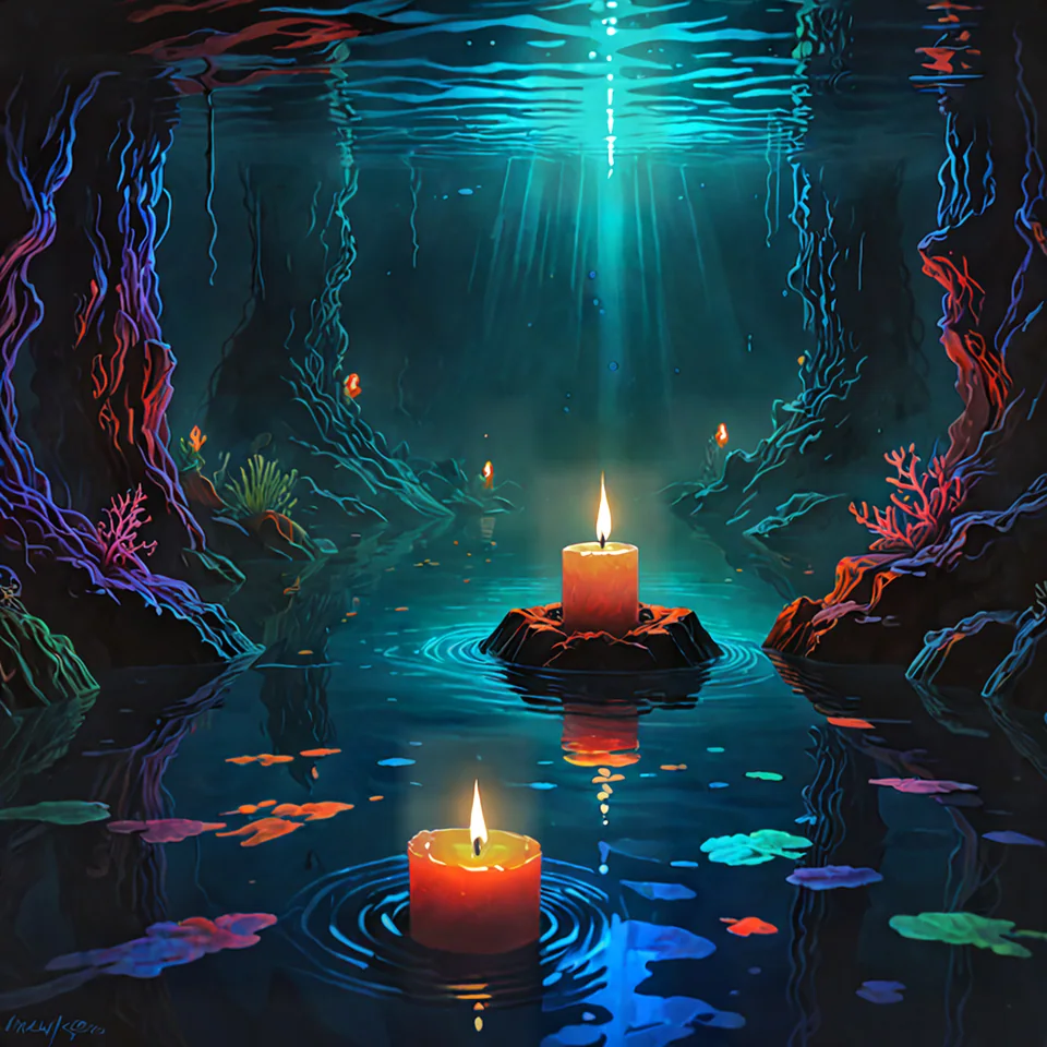 Sunset Pond, Synthwave by Dr.DIO