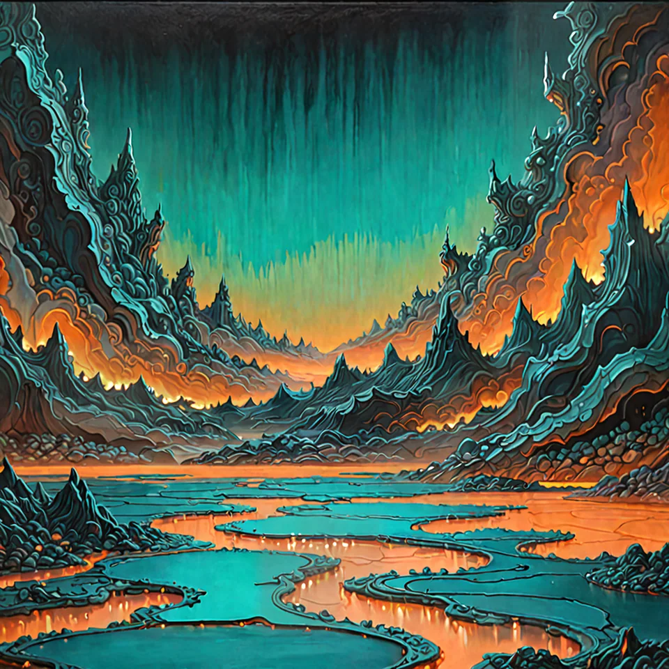 Cavern Ruins, Synthwave by Dr.DIO
