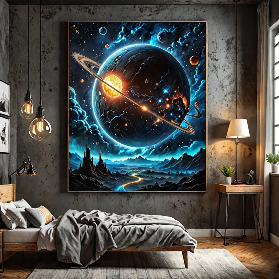 Eclipsed Sun, House by Dr.DIO