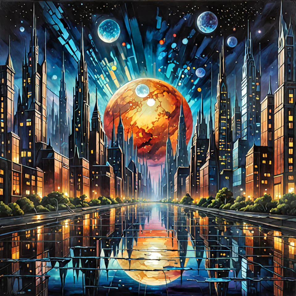 Moonlit Lagoon, Chillwave by Dr.DIO