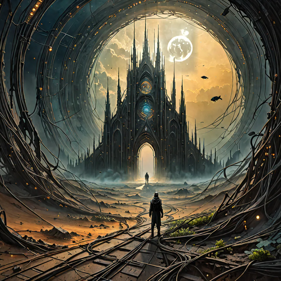 Moonlit Trail, House by Dr.DIO